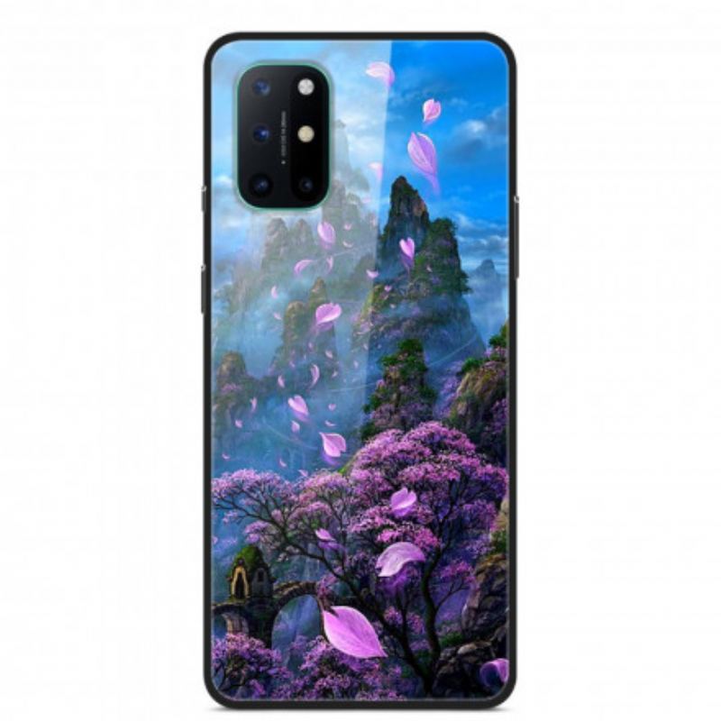 Cover OnePlus 8T Fantasy Landskab Hærdet Glas