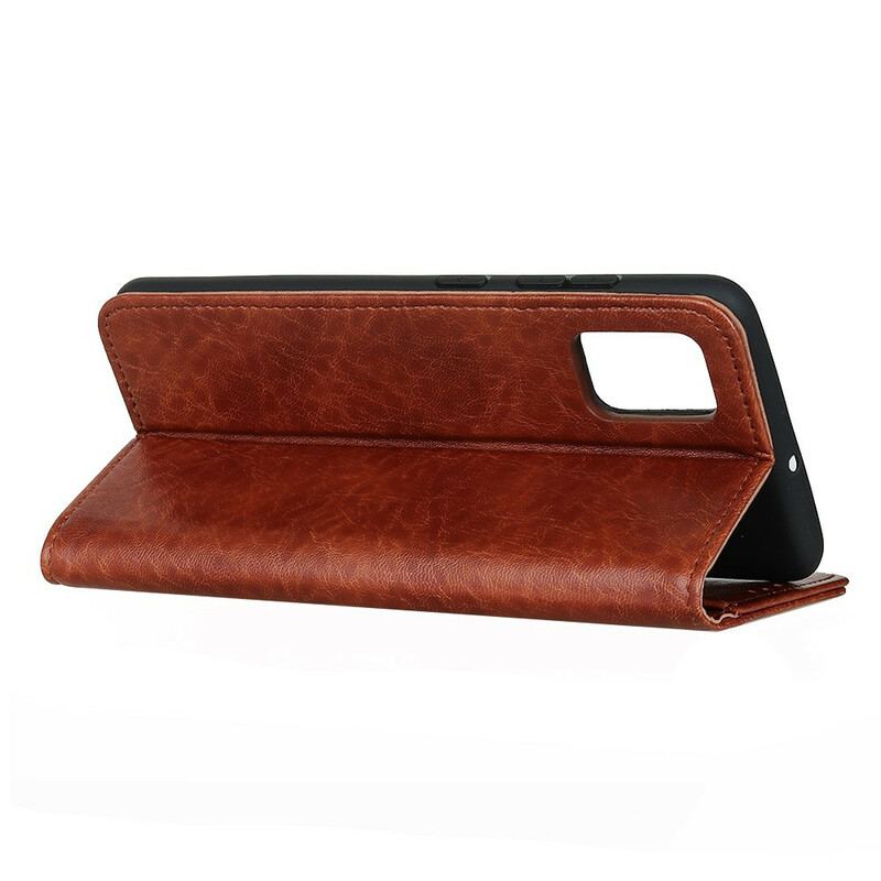 Cover OnePlus 8T Flip Cover Elegance Split Litchi Læder