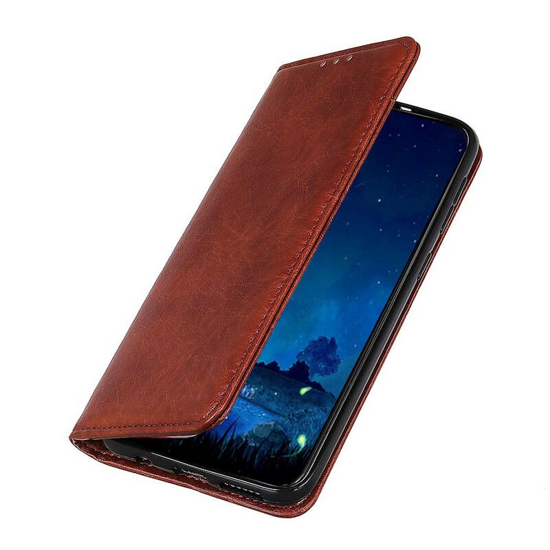 Cover OnePlus 8T Flip Cover Elegance Split Litchi Læder