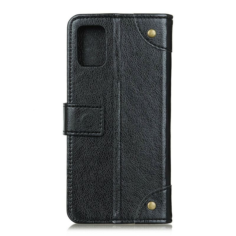 Cover OnePlus 8T Flip Cover Nappa Læder Styling