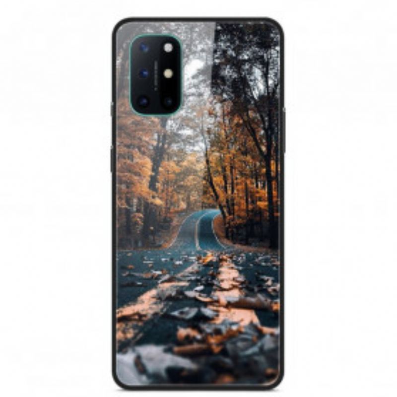 Cover OnePlus 8T Hærdet Glas Route Du Bonheur