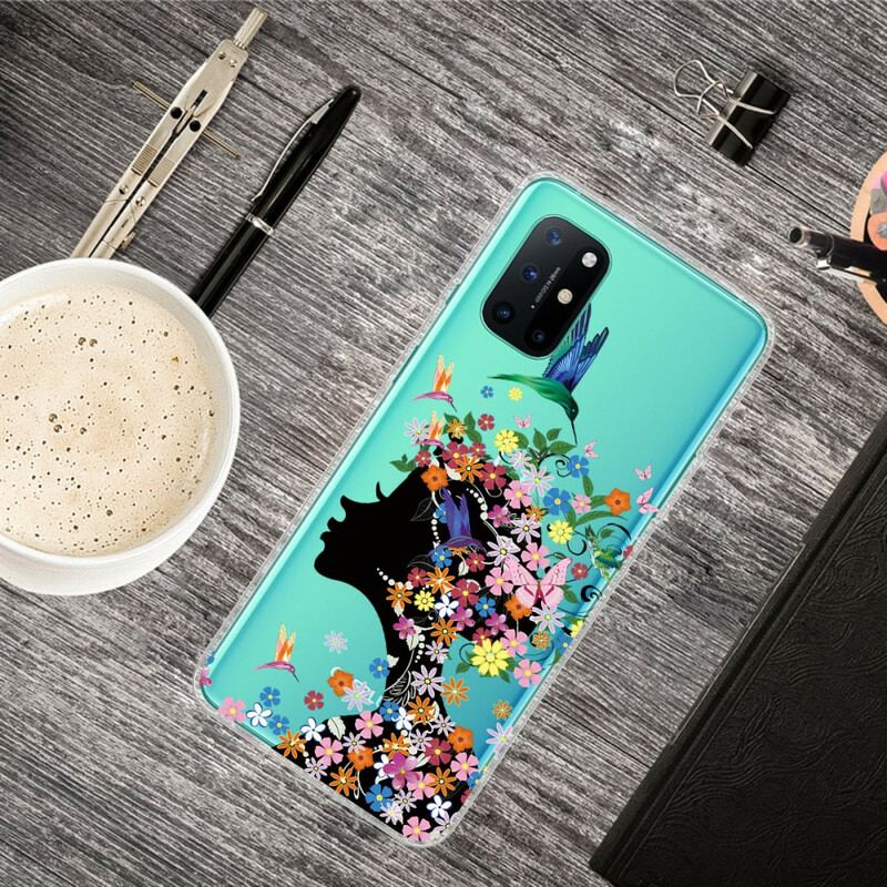 Cover OnePlus 8T Smukt Blomsterhoved