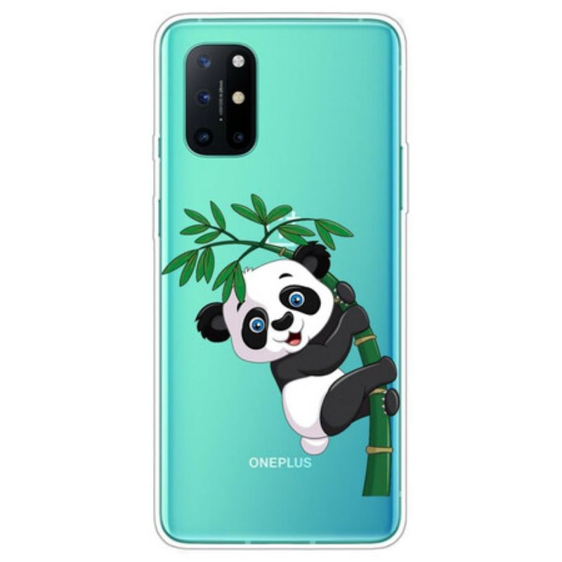 Cover OnePlus 8T Sømløs Panda På Bambus