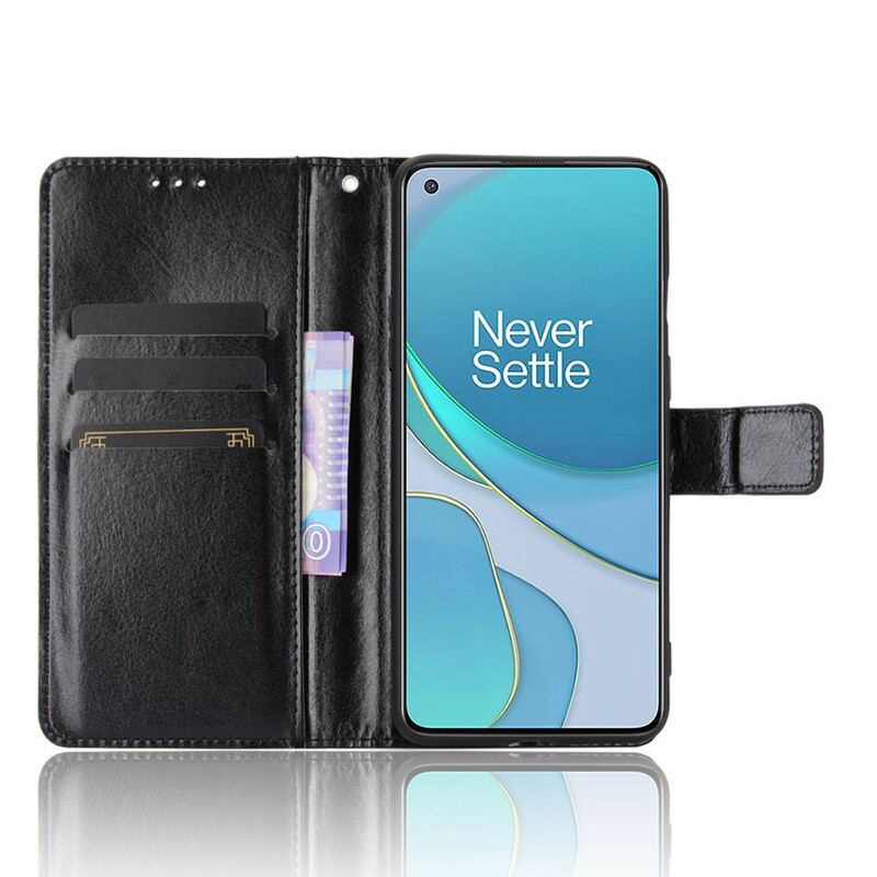 Flip Cover OnePlus 8T Prangende Kunstlæder