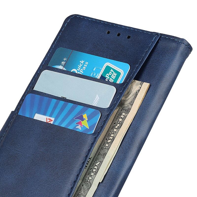 Flip Cover OnePlus 8T Retro Mat Lædereffekt