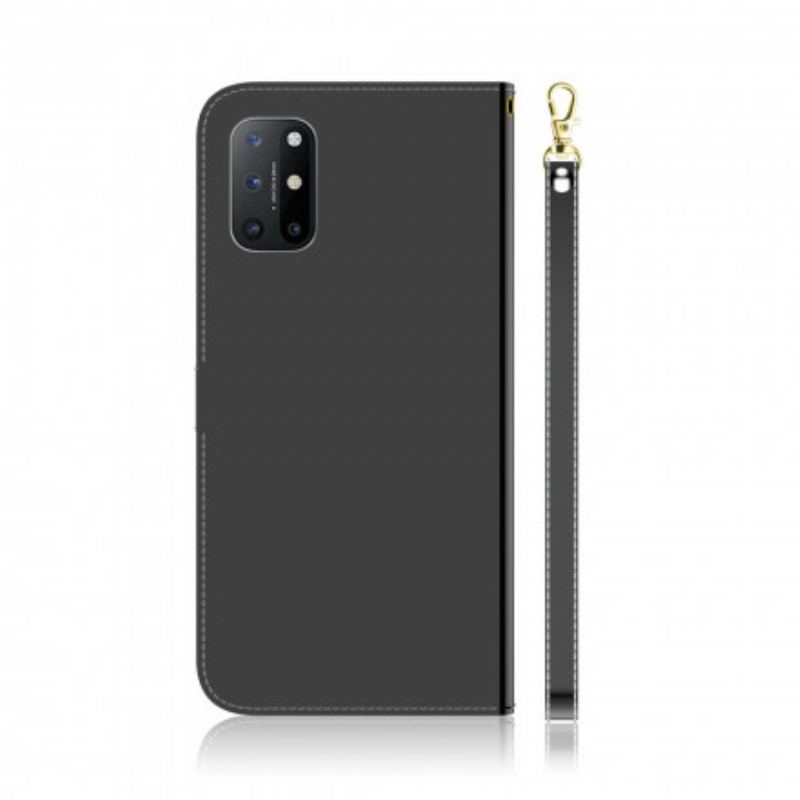 Flip Cover OnePlus 8T Spejlcover I Imiteret Læder