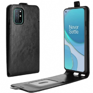 Læder Cover OnePlus 8T Flip Cover Sammenfoldelig