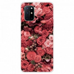 Mobilcover OnePlus 8T Intense Blomster