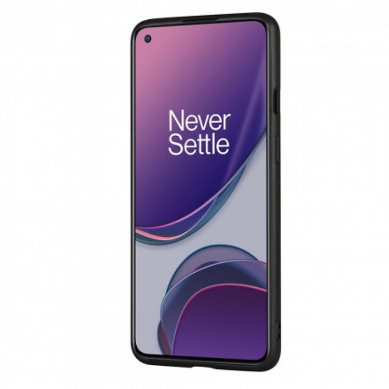 Mobilcover OnePlus 8T Kortholderstativ Og Snor