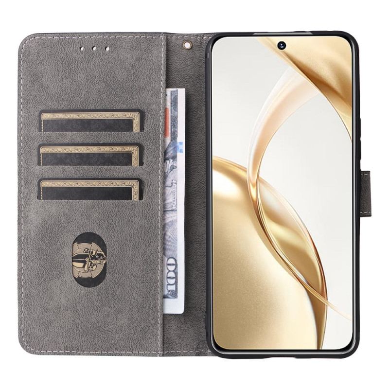 Flip Cover Honor 200 Lite Rfid Blocking Lanyard Wallet