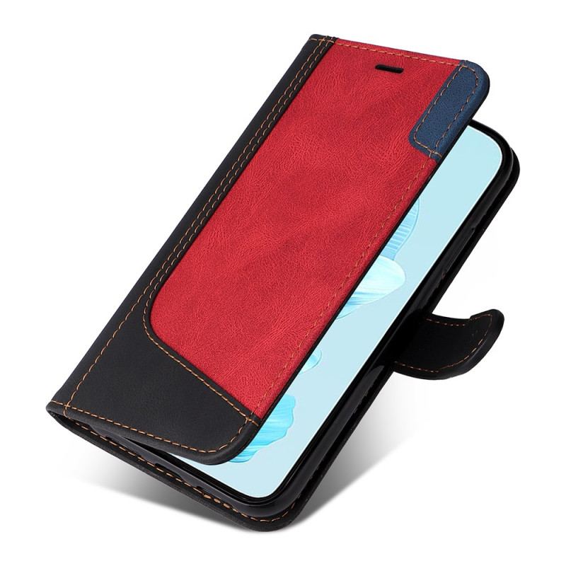 Flip Cover Honor 200 Lite Trefarvet Med Rem