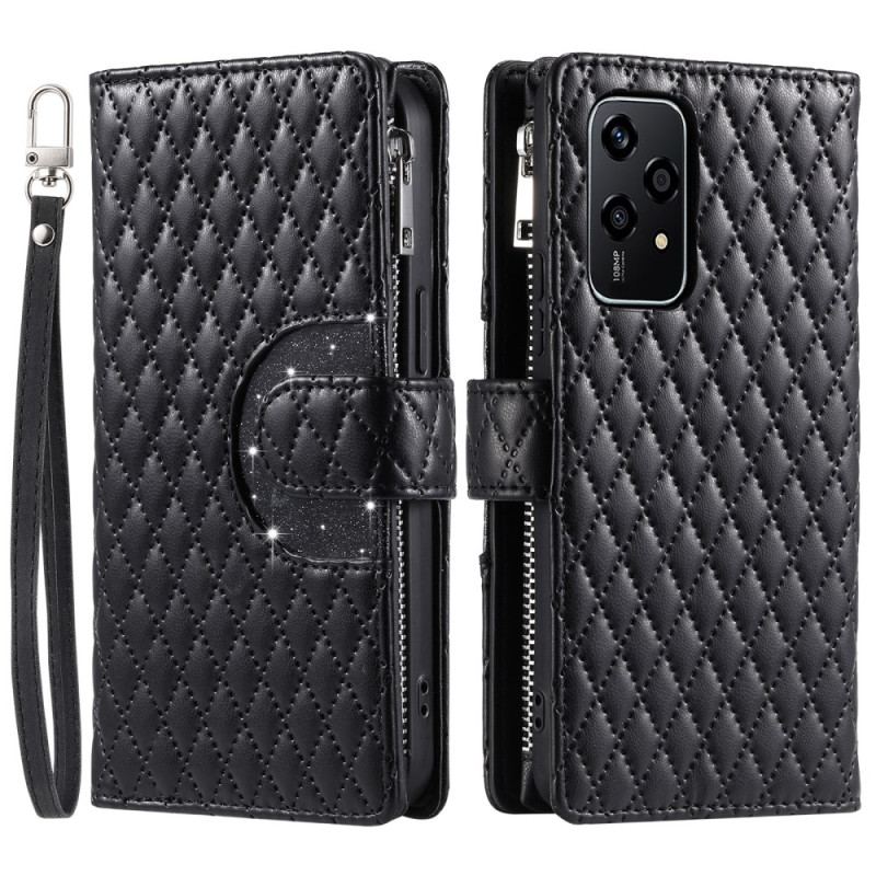 Læder Cover Honor 200 Lite Telefon Etui Premium Blank