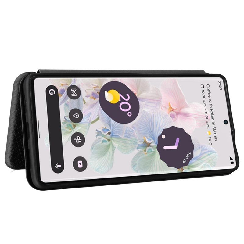 Cover Google Pixel 7 Pro Flip Cover Kulfiber