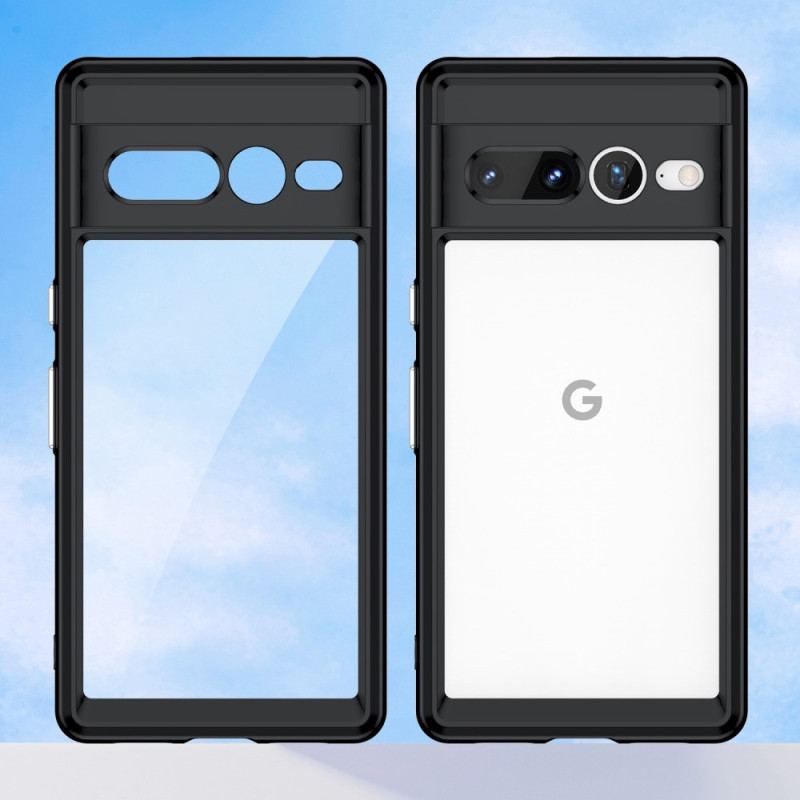 Cover Google Pixel 7 Pro Gennemsigtig Hybrid