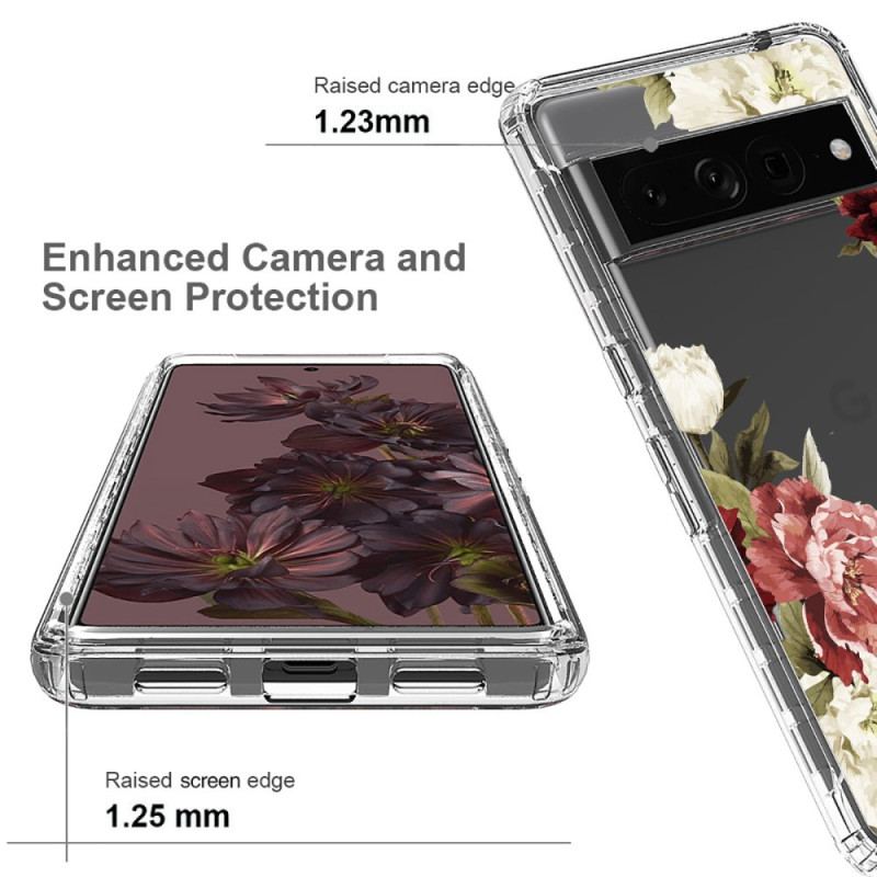 Cover Google Pixel 7 Pro Sømløse Blomster