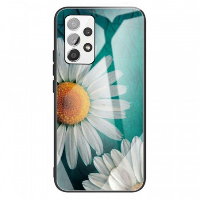 Cover Samsung Galaxy A13 Daisy Hærdet Glas