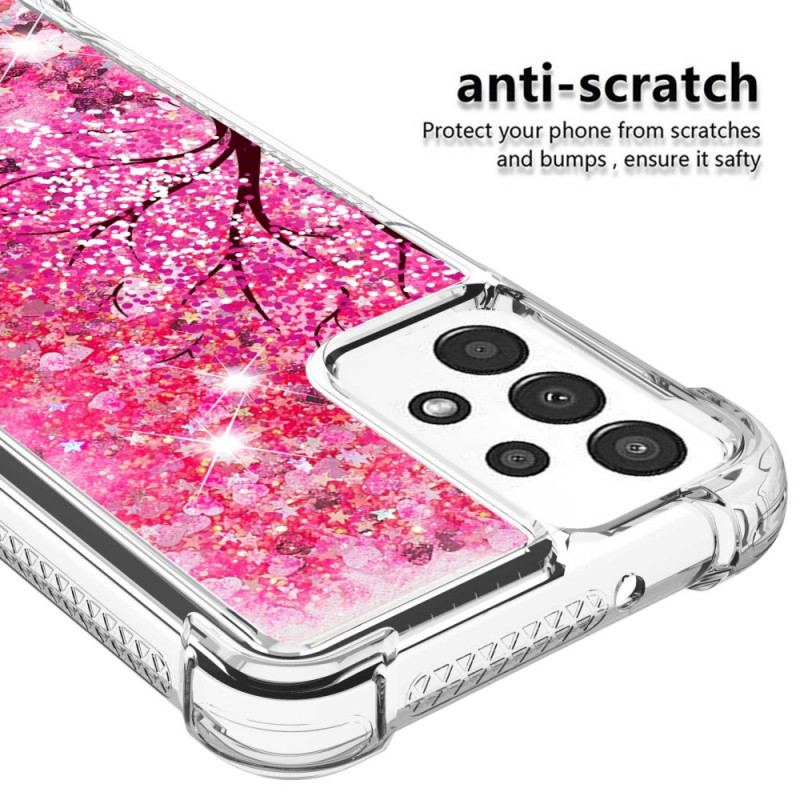 Cover Samsung Galaxy A13 Glitter Træ