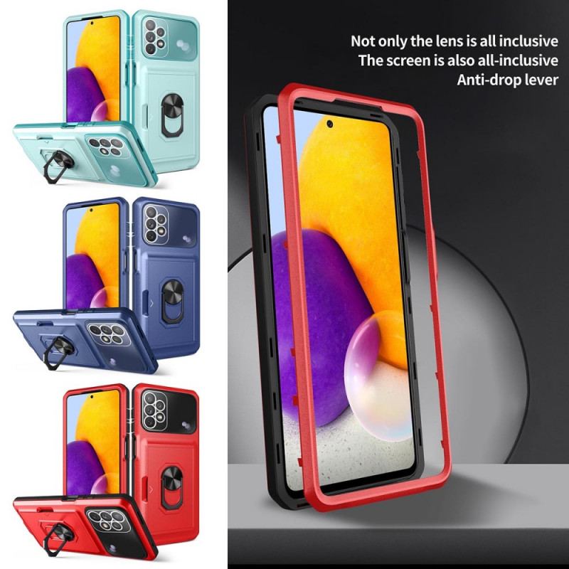 Cover Samsung Galaxy A13 Kortholder Og Ringholder