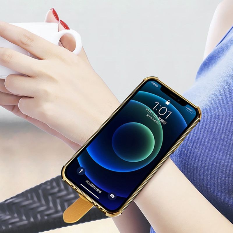 Cover Samsung Galaxy A13 Krokodillestil Med Støttestrop