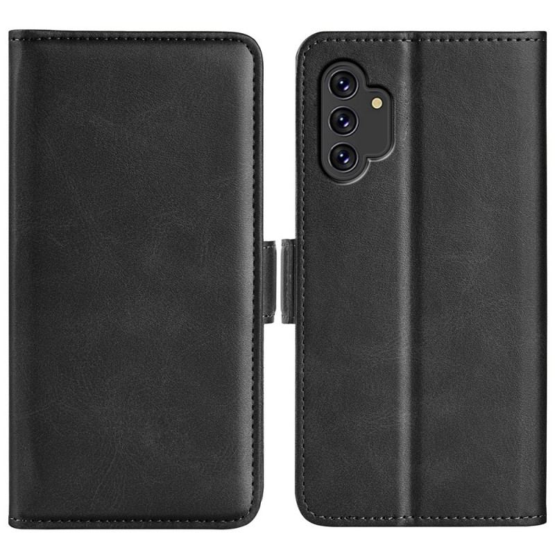 Flip Cover Samsung Galaxy A13 Dobbelt Lås