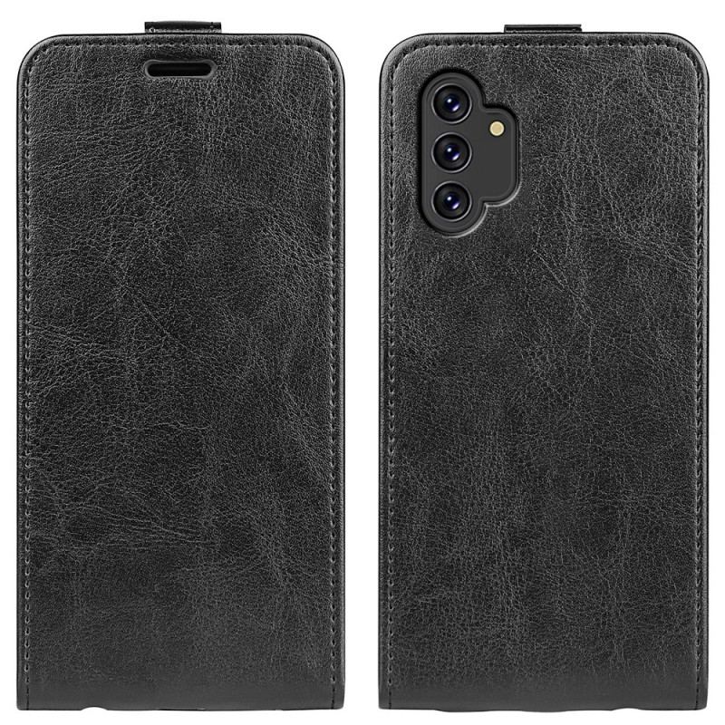 Flip Cover Samsung Galaxy A13 Læder Cover Lodret Flap Lædereffekt