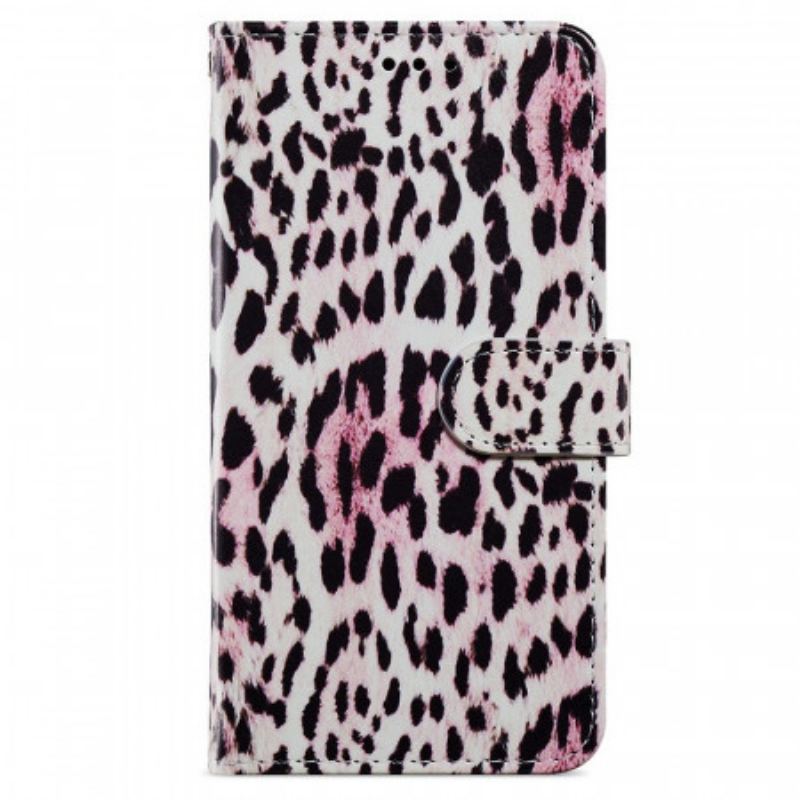 Flip Cover Samsung Galaxy A13 Leopard Print