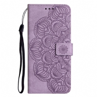 Flip Cover Samsung Galaxy A13 Med Snor Vintage Strappy Mandala