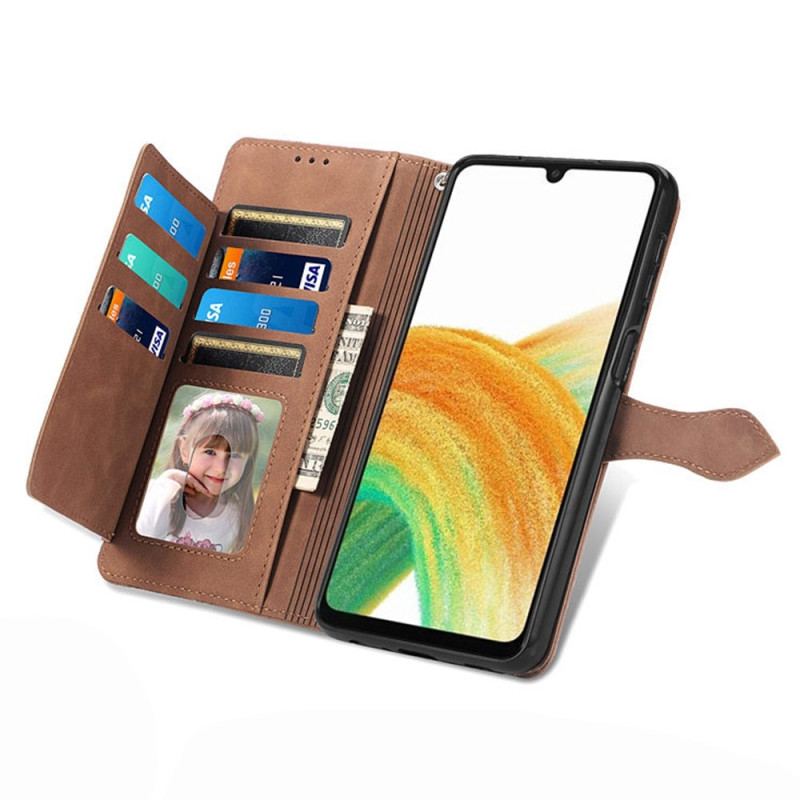 Flip Cover Samsung Galaxy A13 Optimerede Kortholdere