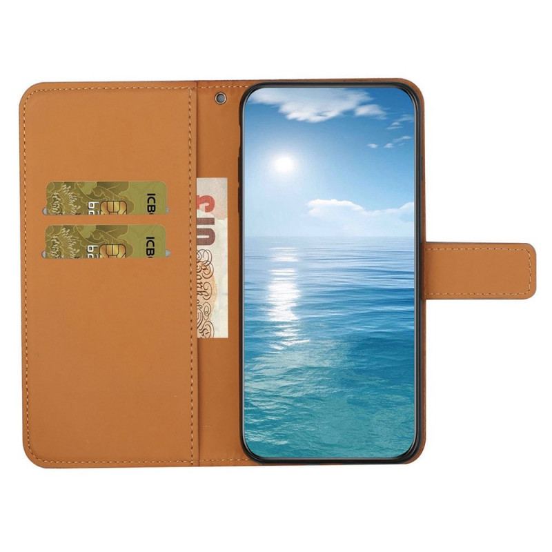 Flip Cover Samsung Galaxy A13 Tapestry Mønster