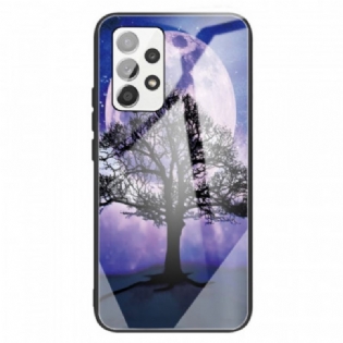 Mobilcover Samsung Galaxy A13 Hærdet Glas Træ