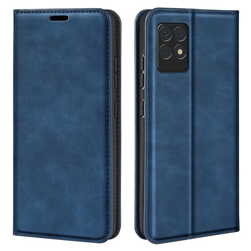 Cover Realme 8i Flip Cover Blødhed Ved Hudkontakt