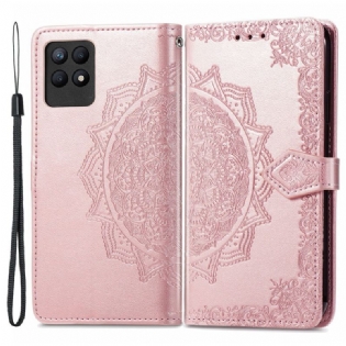 Flip Cover Realme 8i Mandala Middelalder