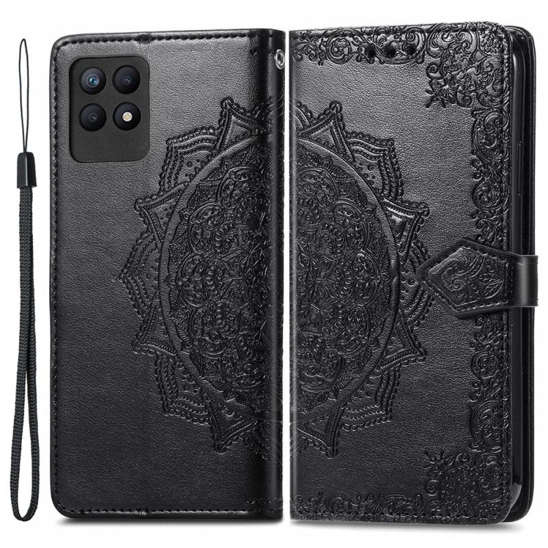 Flip Cover Realme 8i Mandala Middelalder