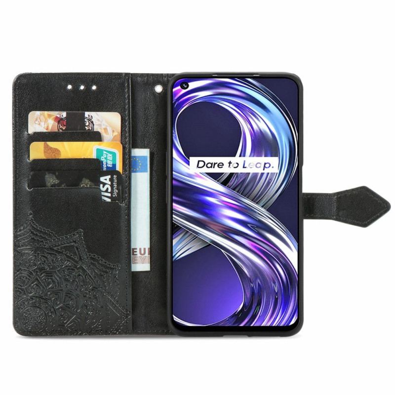 Flip Cover Realme 8i Mandala Middelalder