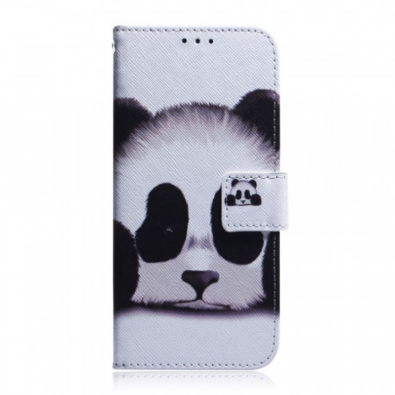 Flip Cover Realme 8i Panda Ansigt