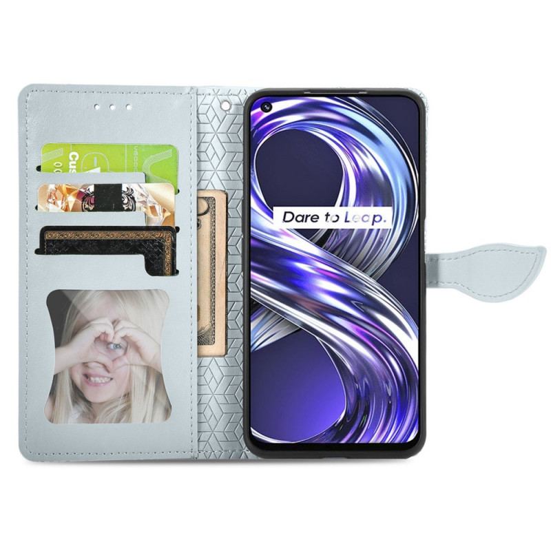 Flip Cover Realme 8i Stammeblade