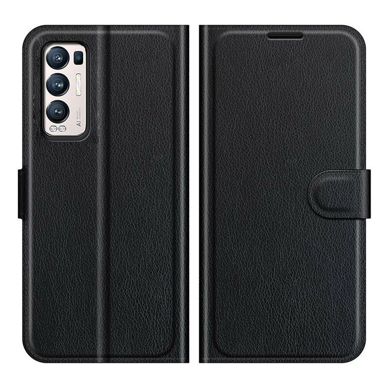 Flip Cover Oppo Find X3 Neo Klassisk