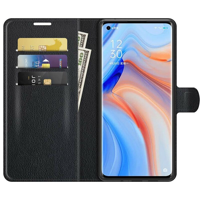 Flip Cover Oppo Find X3 Neo Klassisk