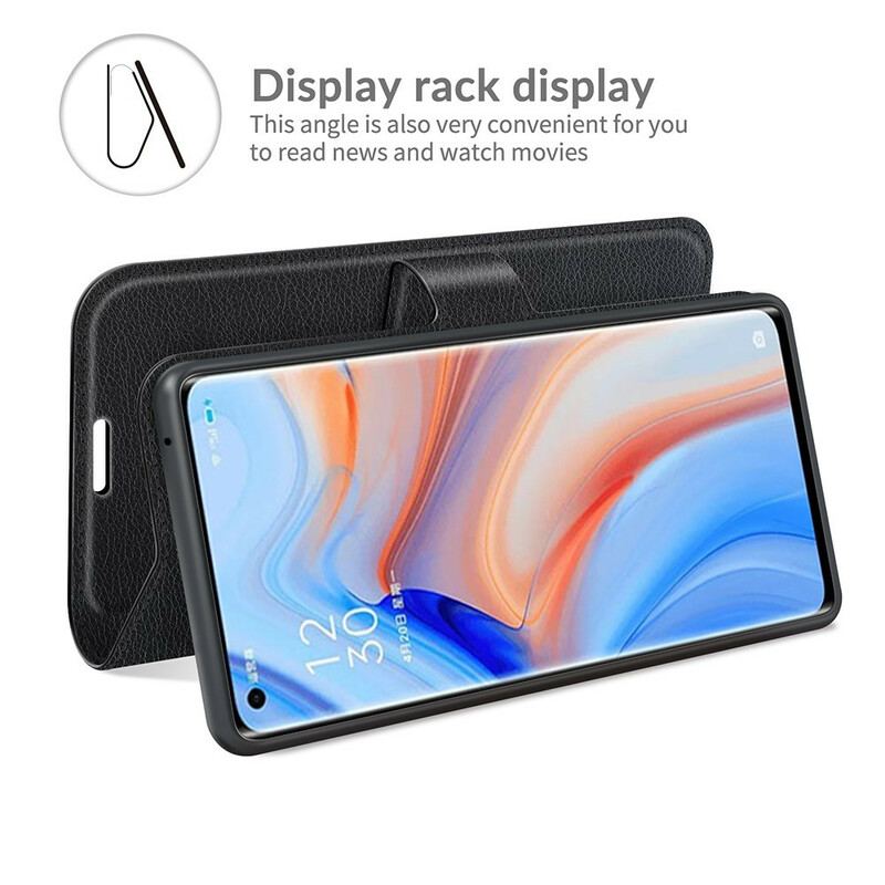 Flip Cover Oppo Find X3 Neo Klassisk