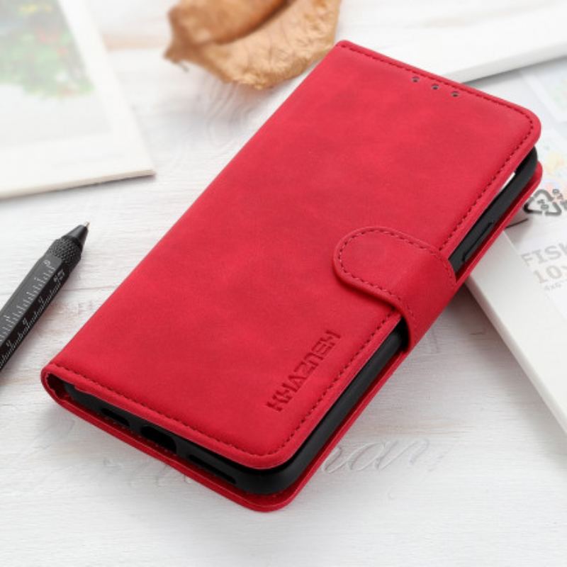 Flip Cover Oppo Find X3 Neo Mat Vintage Lædereffekt Khazneh