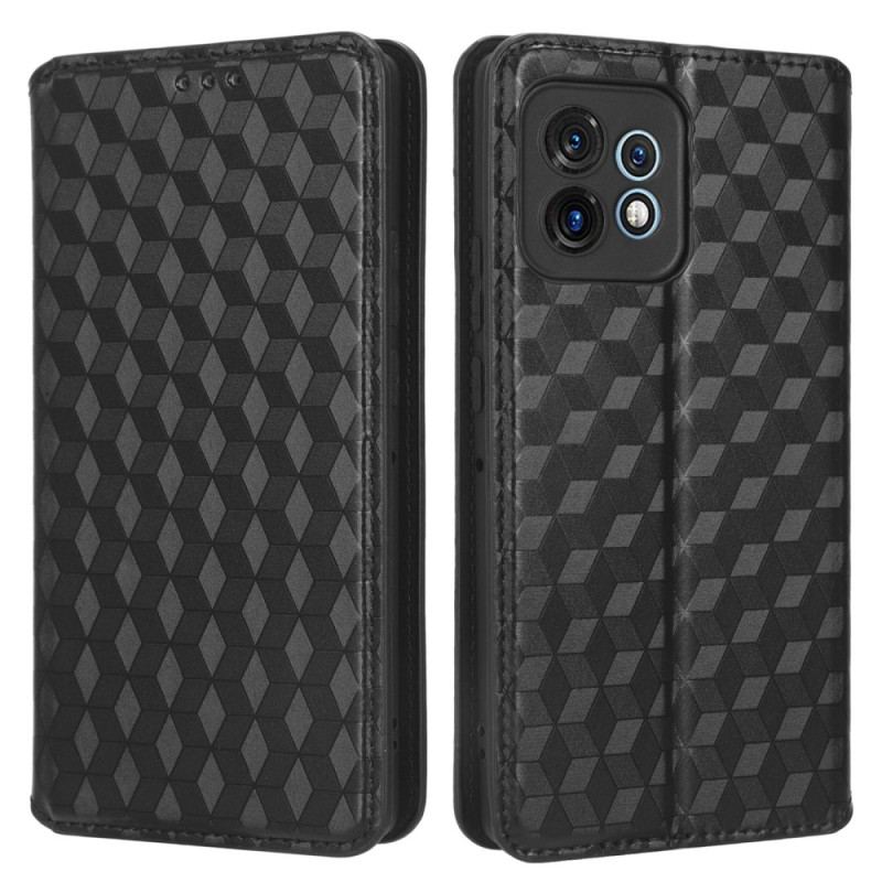 Cover Motorola Edge 40 Pro Flip Cover 3d Mønster