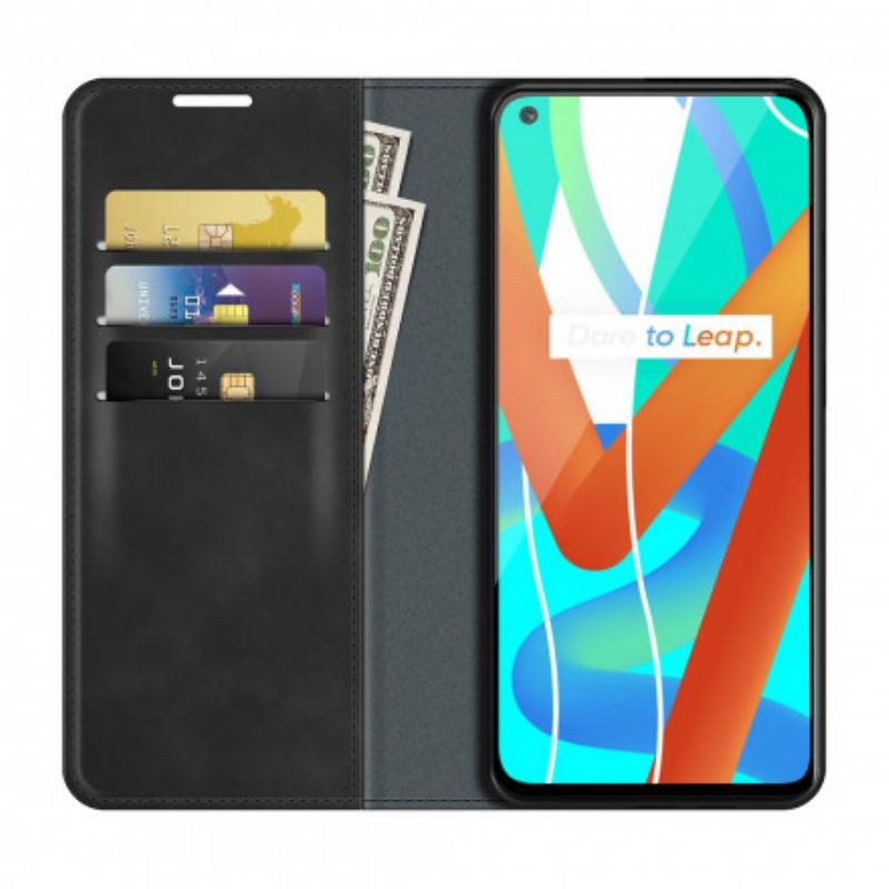 Cover Realme 8 5G Flip Cover Hudberøring