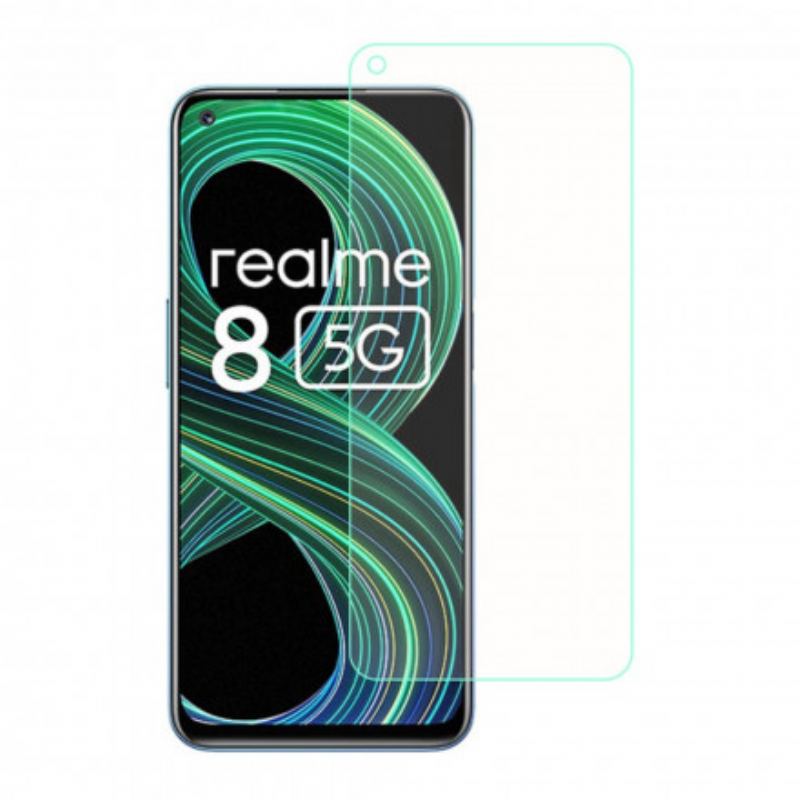 Realme 8 5G Arc Edge Skærmbeskytter I Hærdet Glas