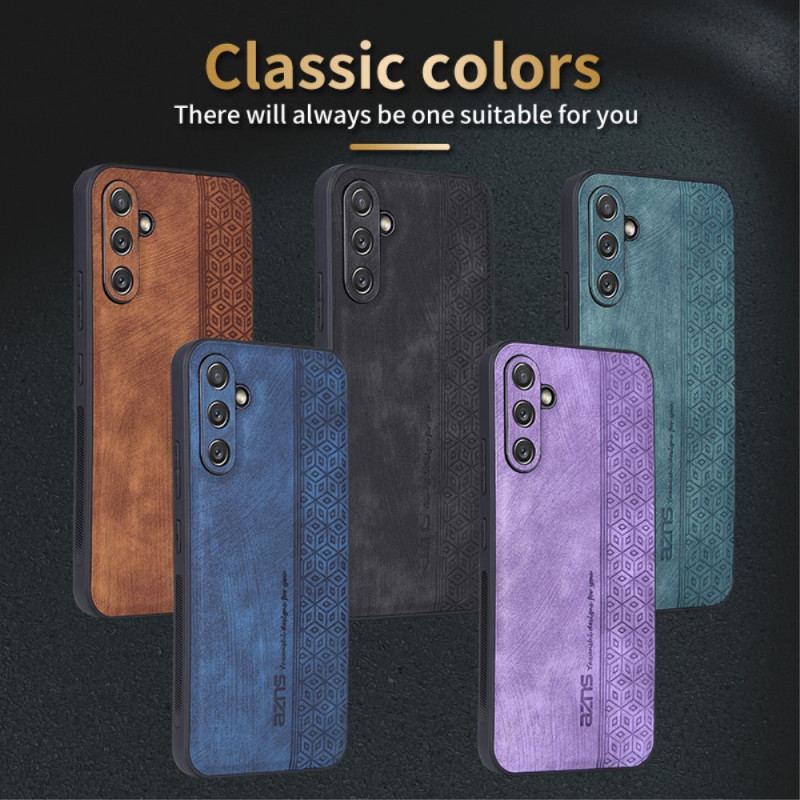 Cover Samsung Galaxy A34 5G Azns Lædereffekt