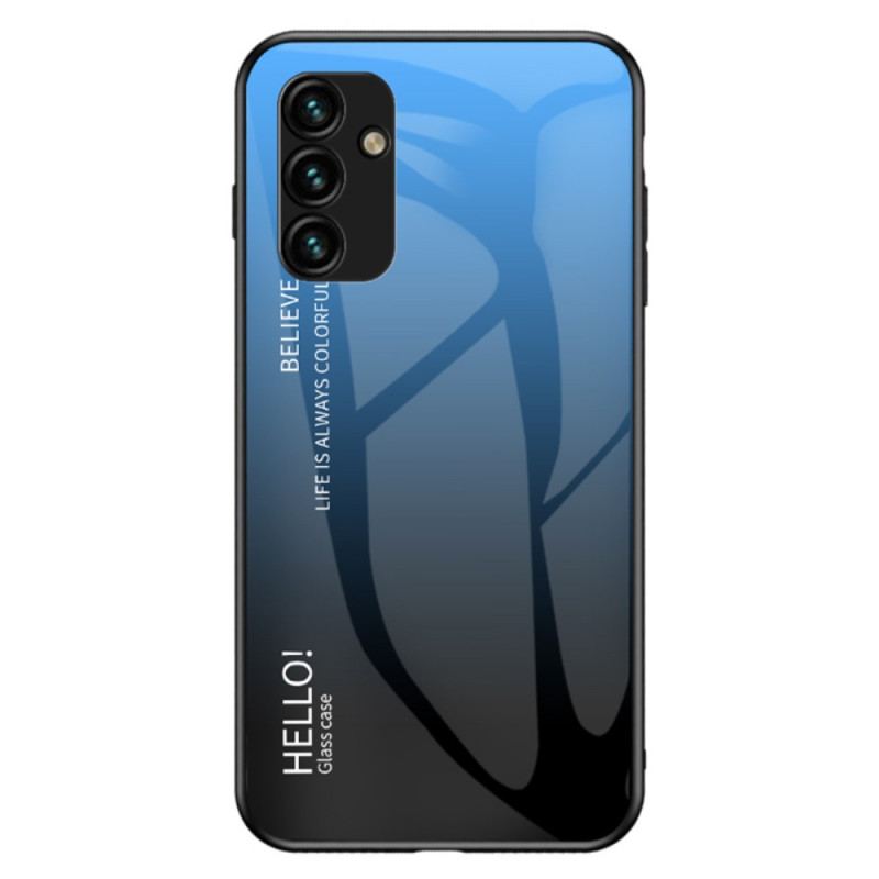 Cover Samsung Galaxy A34 5G Hærdet Glas Hej