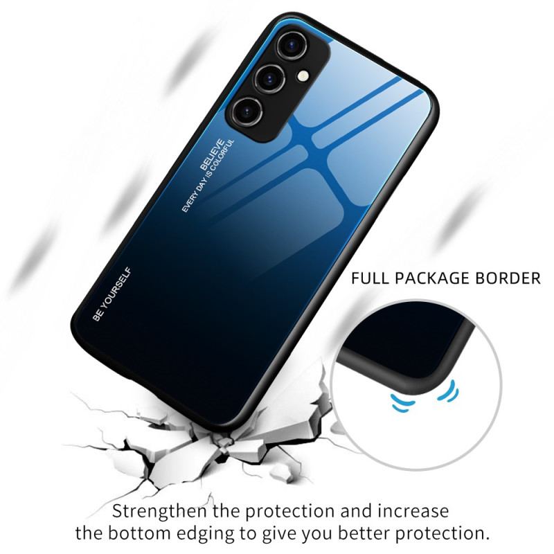 Cover Samsung Galaxy A34 5G Hærdet Glas Vær Dig Selv