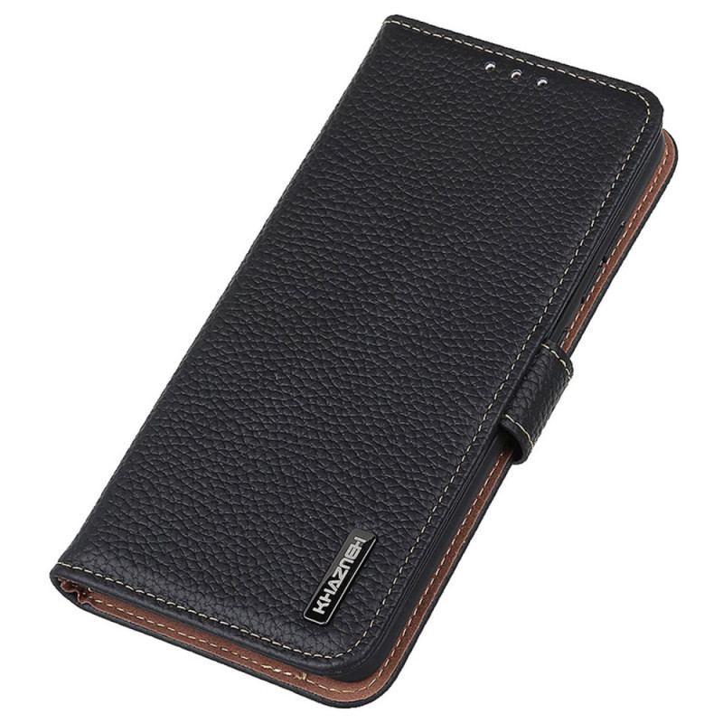 Flip Cover Samsung Galaxy A34 5G Khazneh Litchi Læder