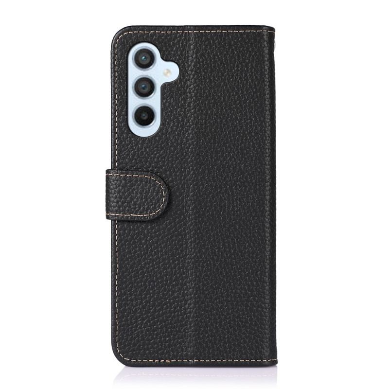 Flip Cover Samsung Galaxy A34 5G Khazneh Litchi Læder