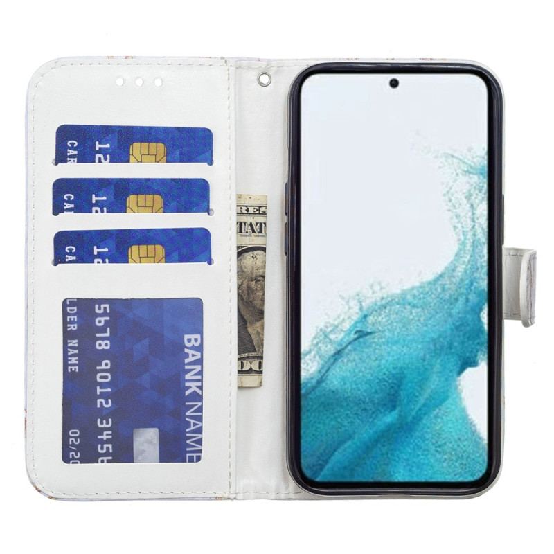 Flip Cover Samsung Galaxy A34 5G Kunstnerisk Drømmefanger