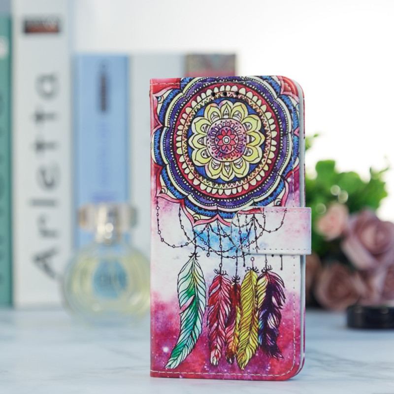 Flip Cover Samsung Galaxy A34 5G Kunstnerisk Drømmefanger